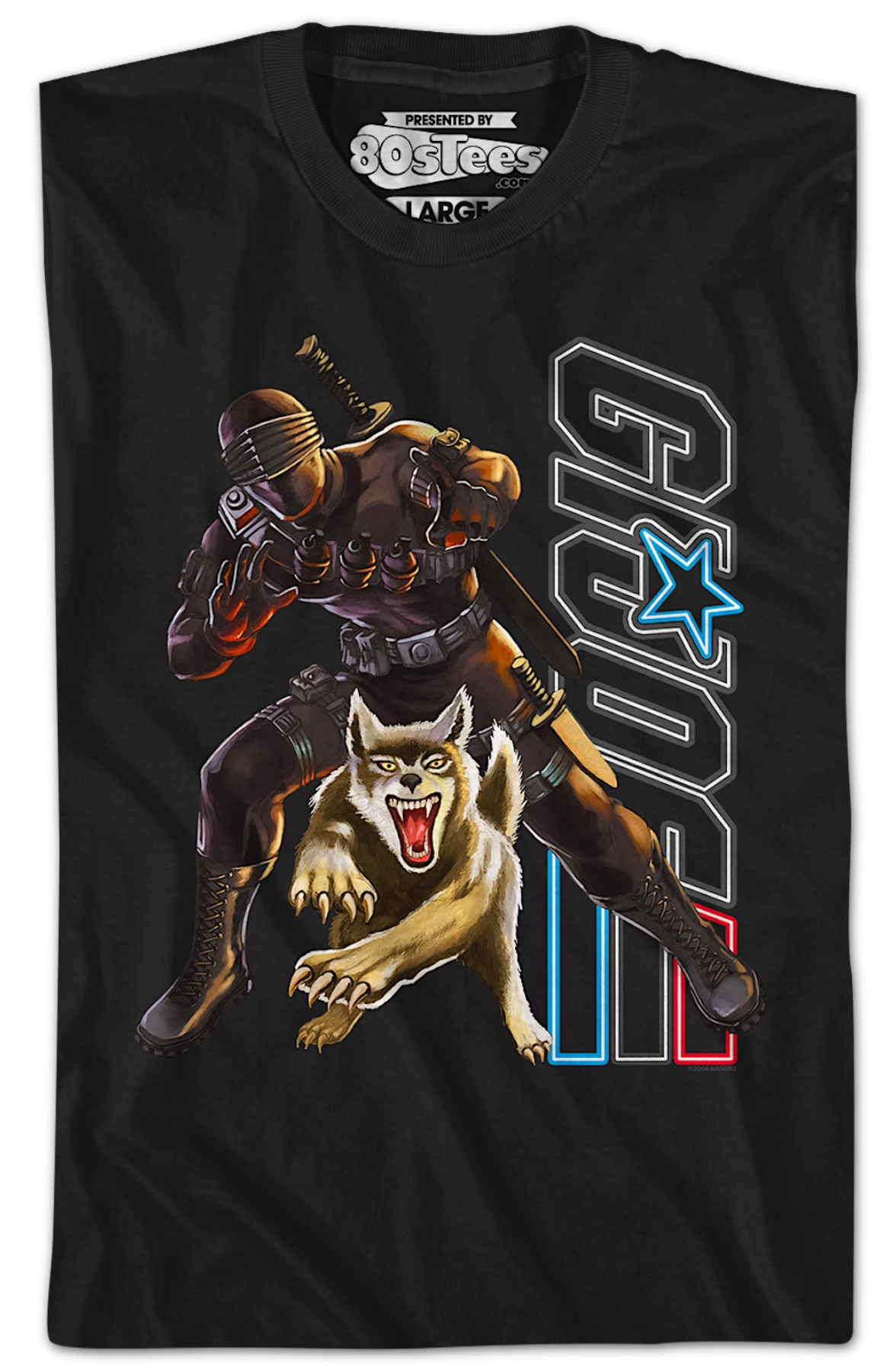 Snake Eyes & Timber Action Poses GI Joe T-Shirt Hoodie, Sweatshirt | CiraTrend.com (Image 2)