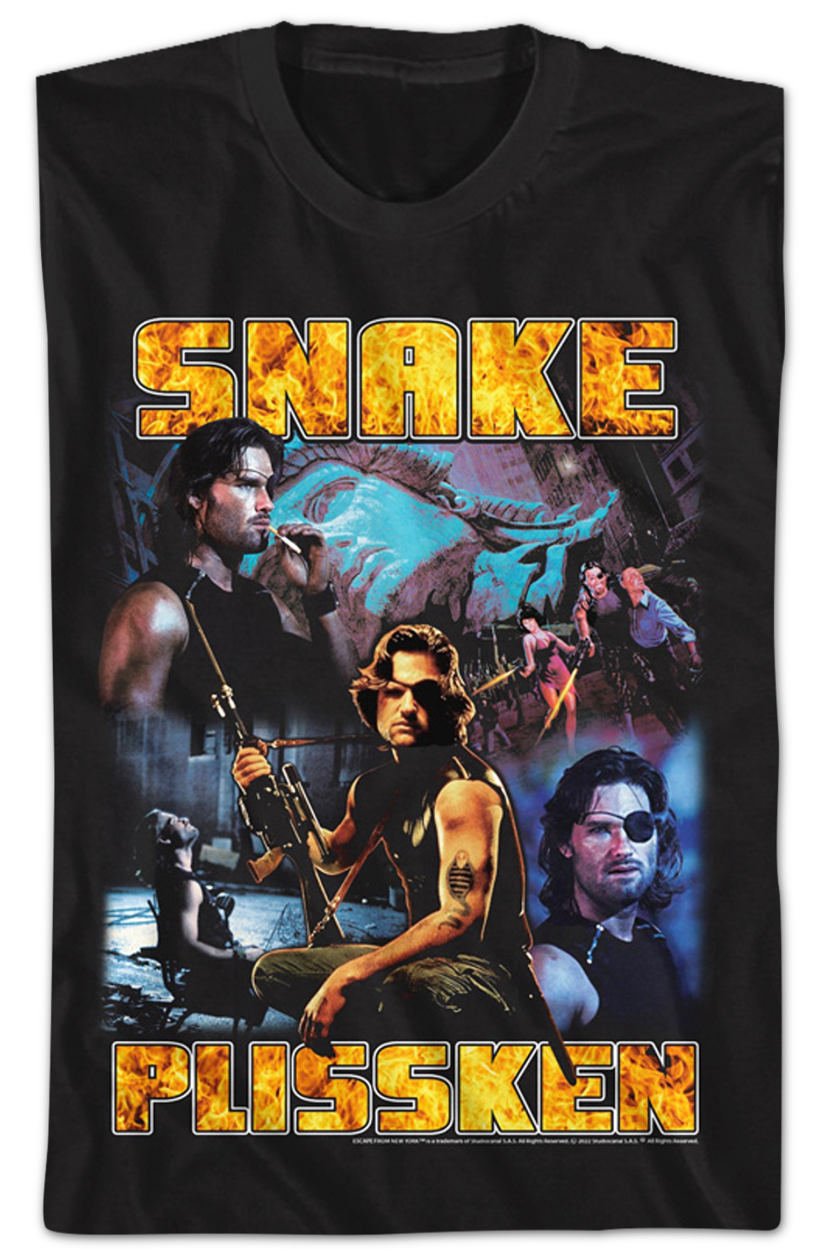 Snake Plissken Collage Escape From New York T-Shirt Hoodie, Sweatshirt | CiraTrend.com (Image 2)
