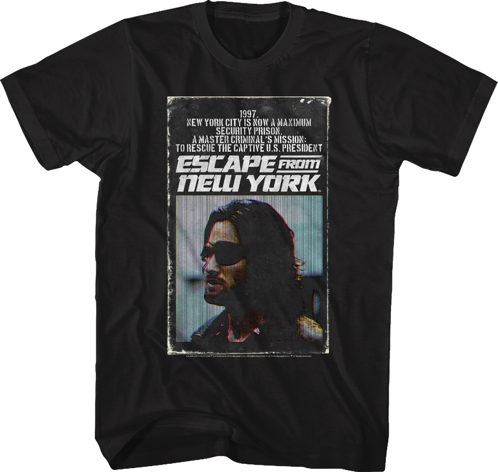 Paperback Novel Escape From New York T-Shirt Hoodie, Sweatshirt | CiraTrend.com (Image 1)