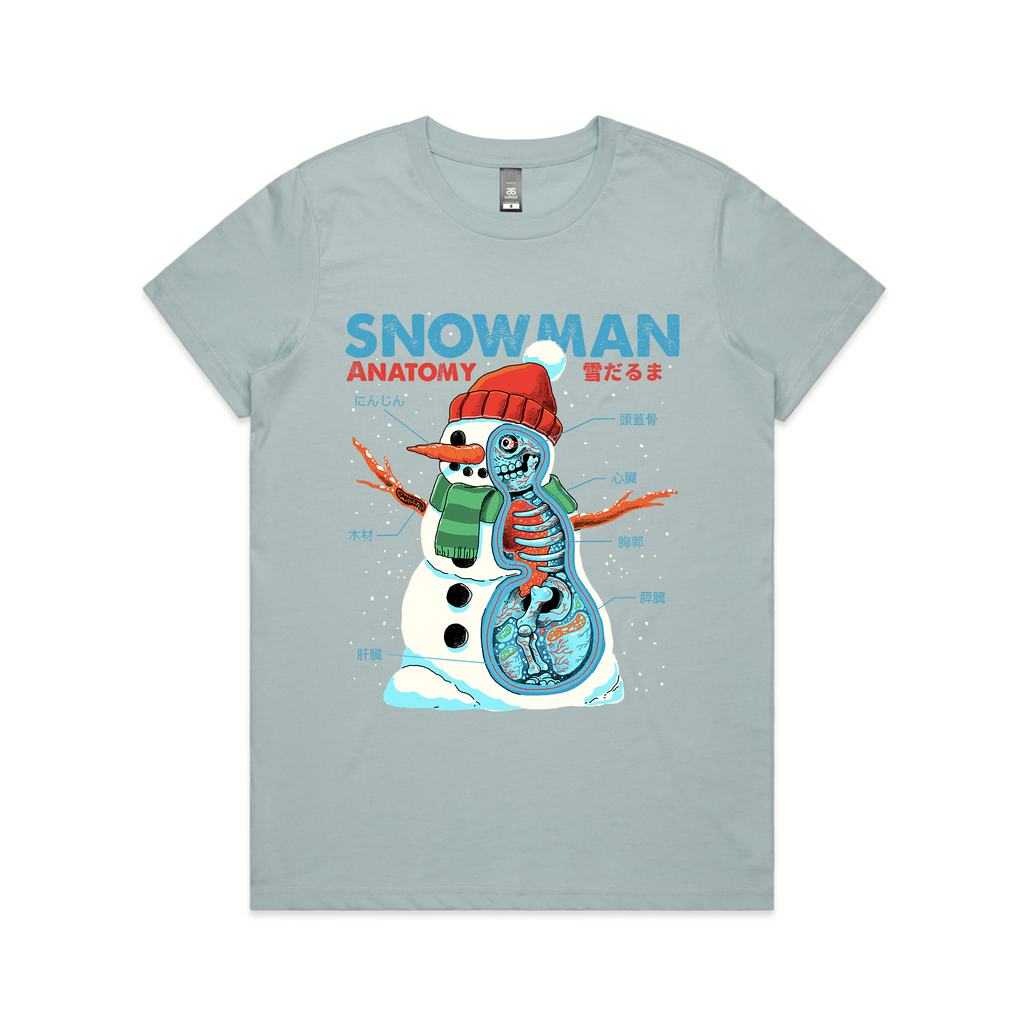 Snowman Anatomy Tee Hoodie, Sweatshirt | CiraTrend.com (Image 4)