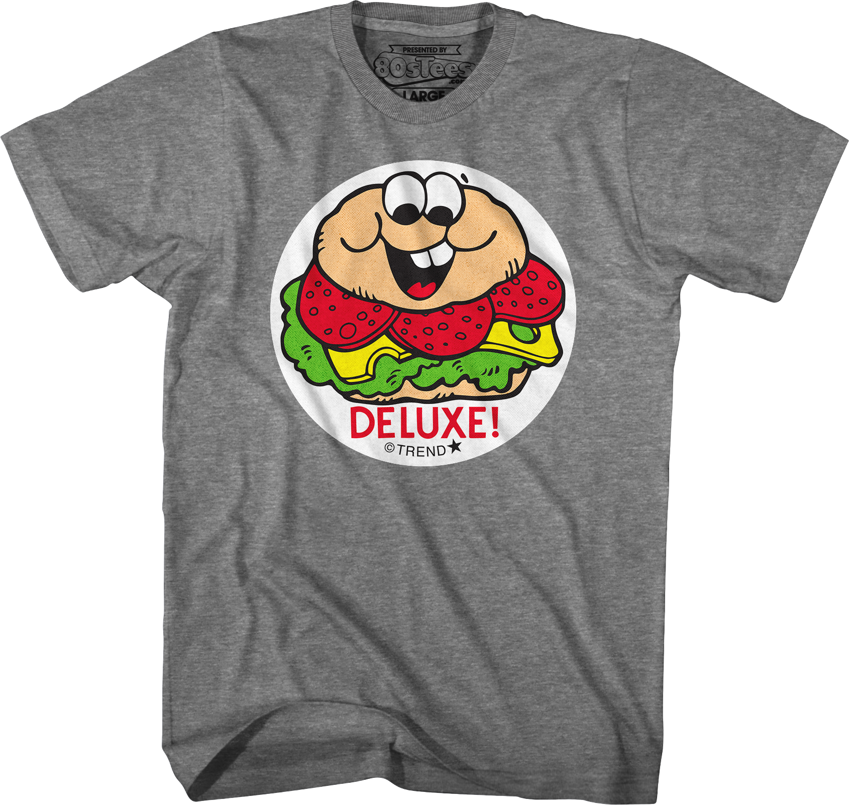 Deluxe Salami Sandwich Scratch N Sniff T-Shirt Hoodie, Sweatshirt | CiraTrend.com (Image 1)