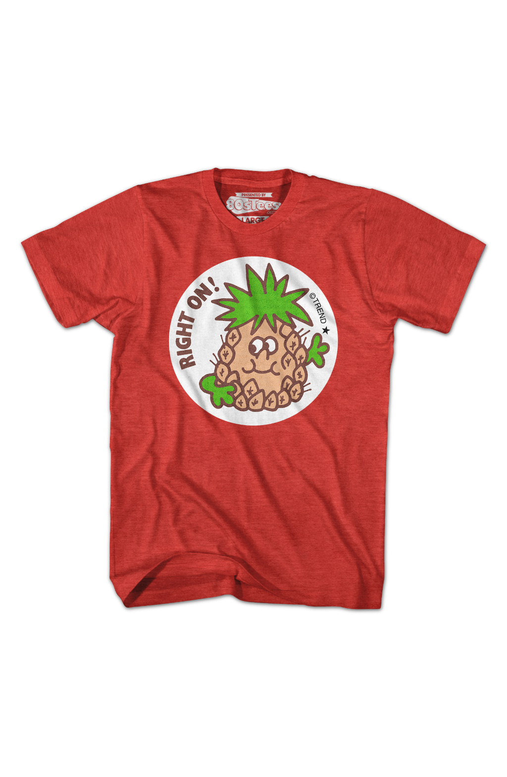 Right On Pineapple Scratch N Sniff T-Shirt Hoodie, Sweatshirt | CiraTrend.com (Image 2)