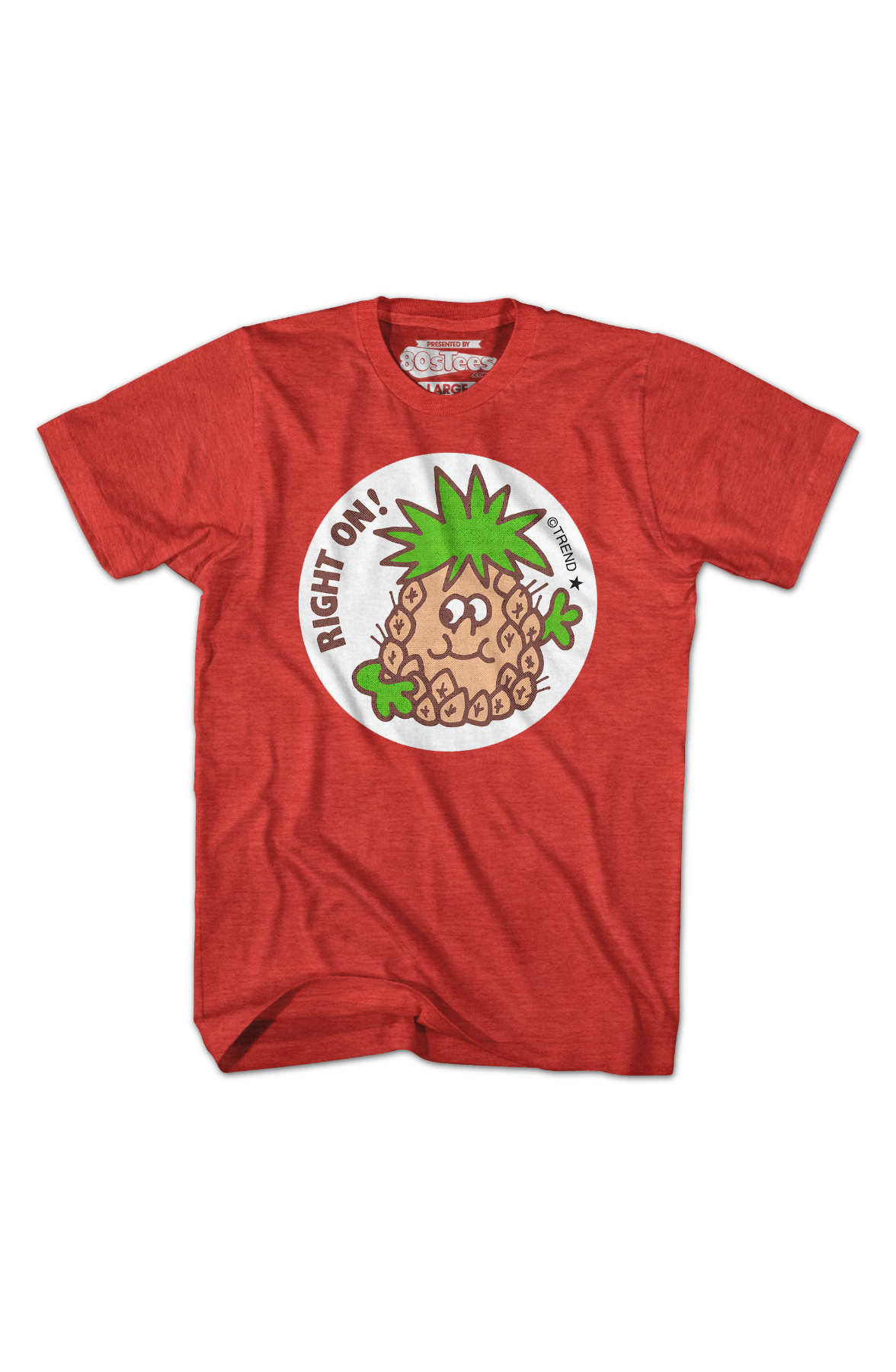 Right On Pineapple Scratch N Sniff T-Shirt Hoodie, Sweatshirt | CiraTrend.com (Image 2)