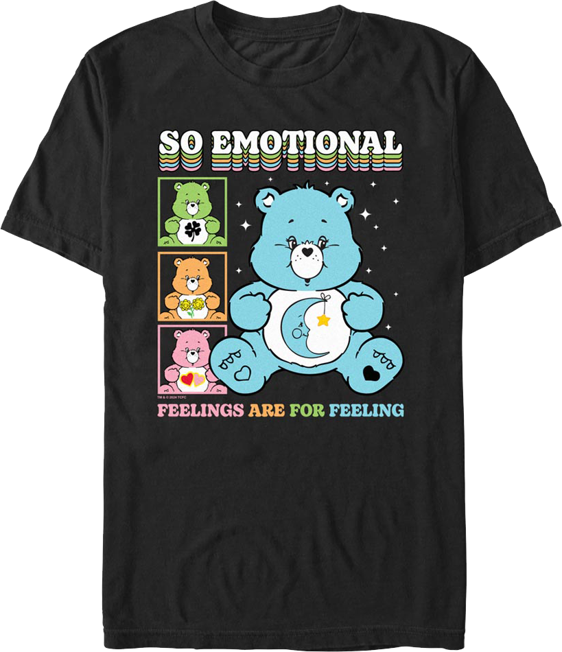 So Emotional Care Bears T-Shirt Hoodie, Sweatshirt | CiraTrend.com (Image 1)