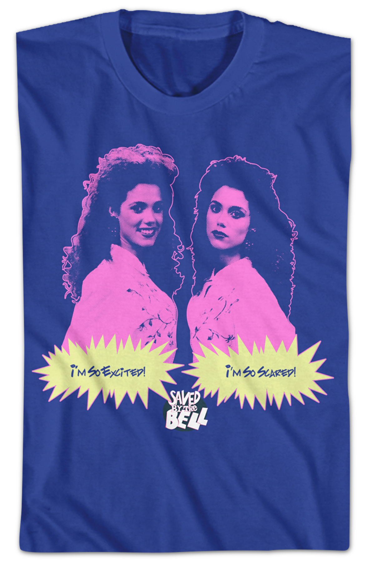 So Excited So Scared Saved By The Bell T-Shirt Hoodie, Sweatshirt | CiraTrend.com (Image 2)