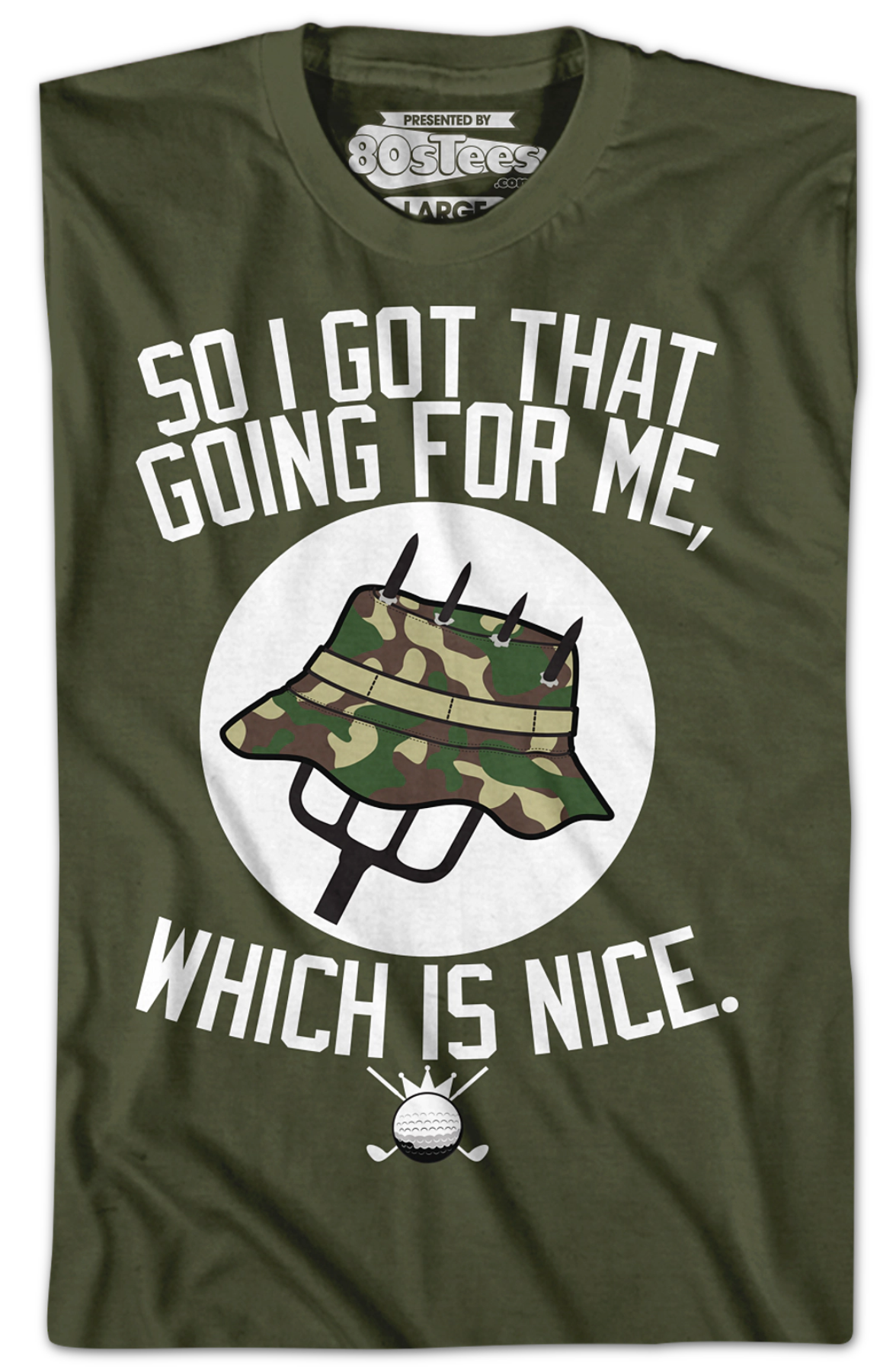 So I Got That Going For Me Which Is Nice Caddyshack T-Shirt Hoodie, Sweatshirt | CiraTrend.com (Image 2)