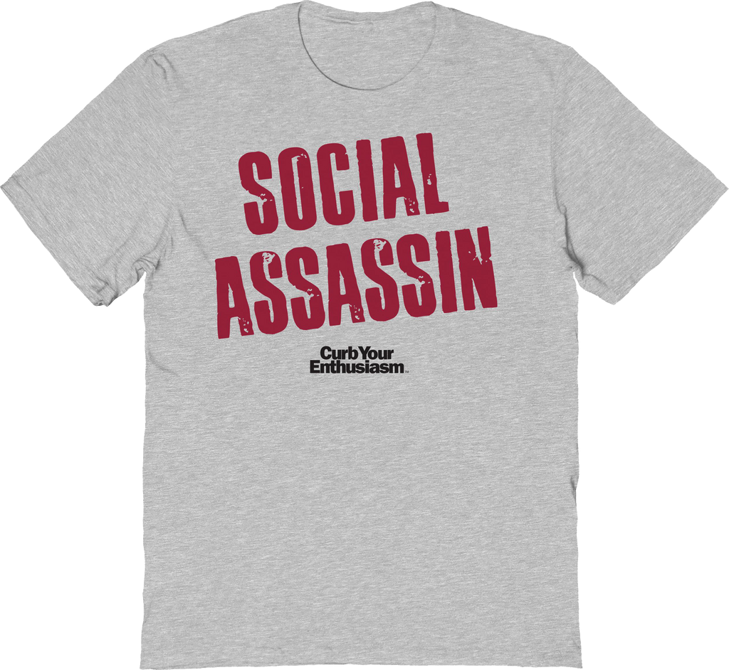 Social Assassin Curb Your Enthusiasm T-Shirt Hoodie, Sweatshirt | CiraTrend.com (Image 3)