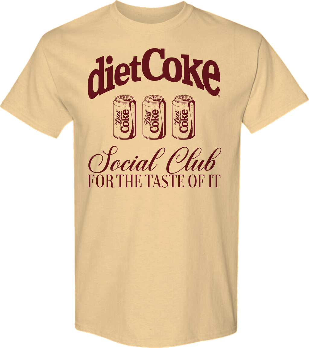 Social Club For The Taste Of It Diet Coke T-Shirt Hoodie, Sweatshirt | CiraTrend.com (Image 1)