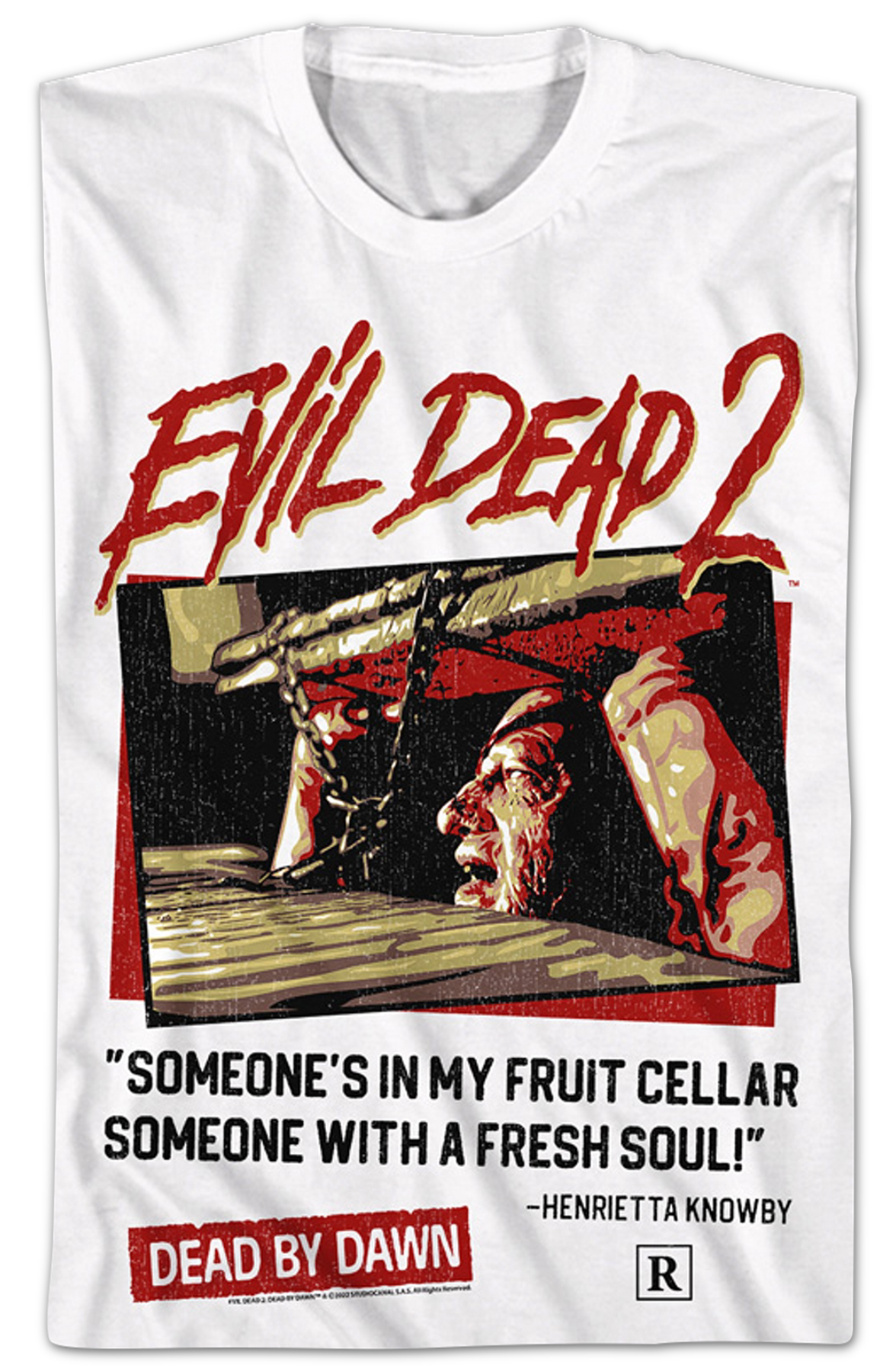 Someone's In My Fruit Cellar Evil Dead T-Shirt Hoodie, Sweatshirt | CiraTrend.com (Image 2)