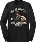Something To Eat Rambo Long Sleeve Shirt Hoodie, Sweatshirt | CiraTrend.com (Image 1)