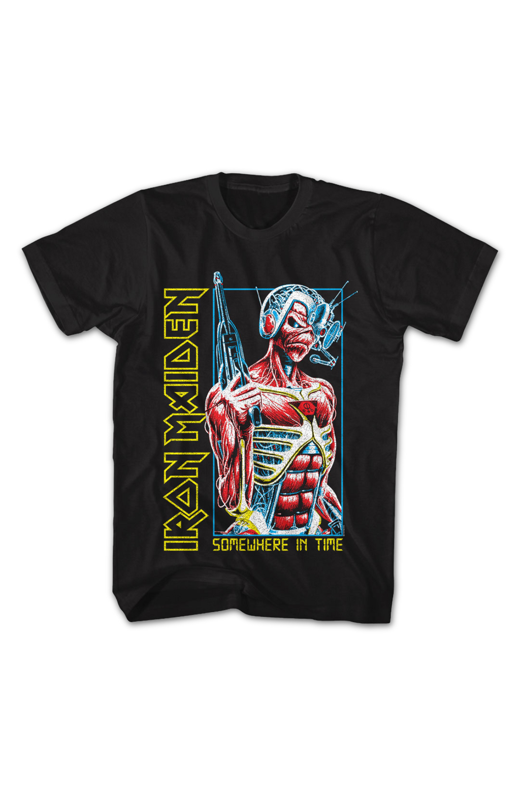 Somewhere In Time Cyborg Iron Maiden T-Shirt Hoodie, Sweatshirt | CiraTrend.com (Image 2)