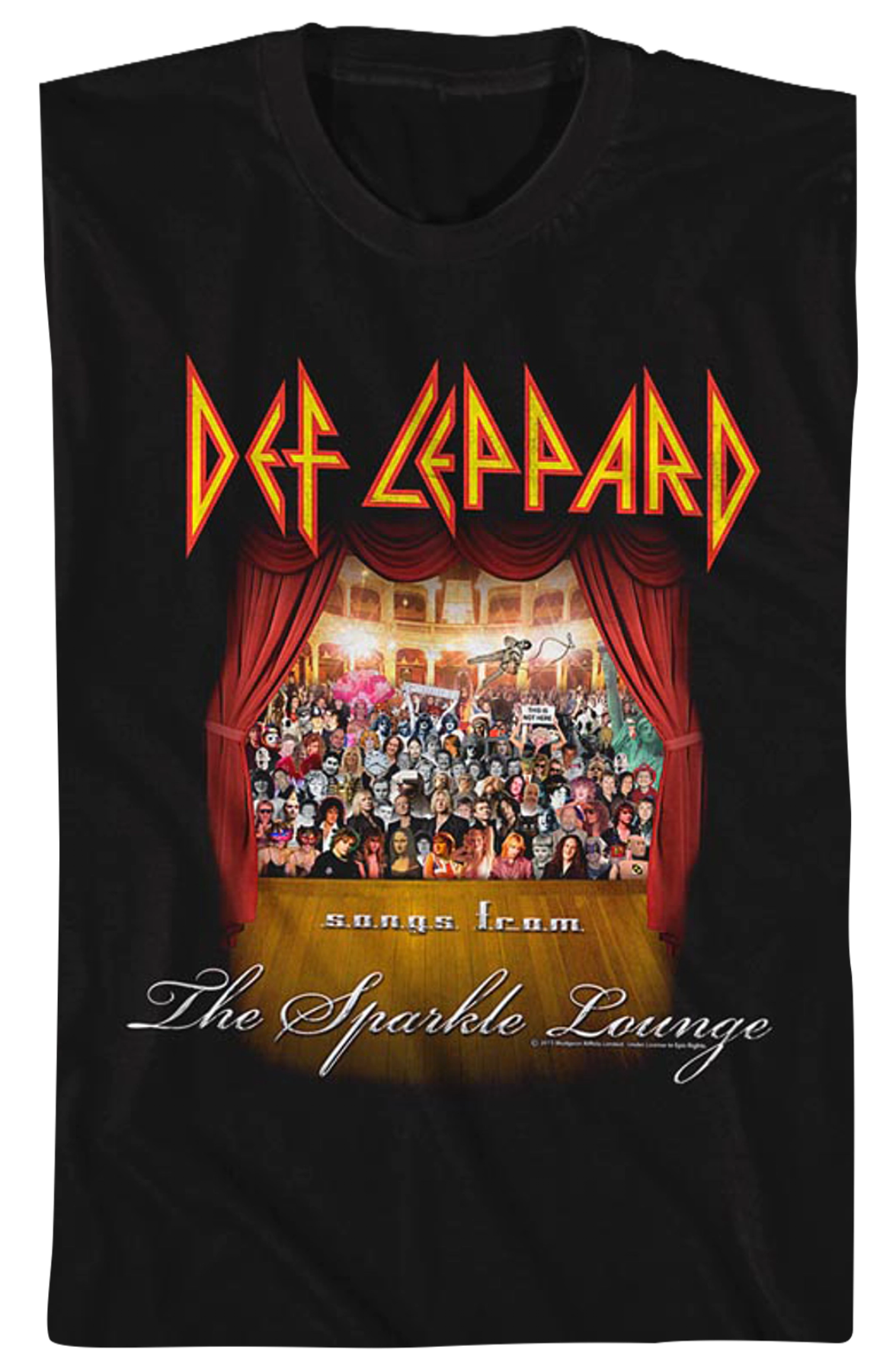 Songs From The Sparkle Lounge Def Leppard T-Shirt Hoodie, Sweatshirt | CiraTrend.com (Image 2)