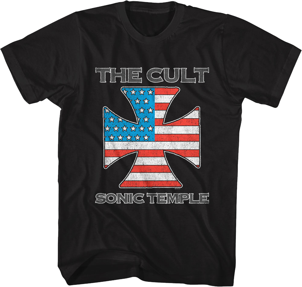 Sonic Temple Cross The Cult T-Shirt Hoodie, Sweatshirt | CiraTrend.com (Image 1)