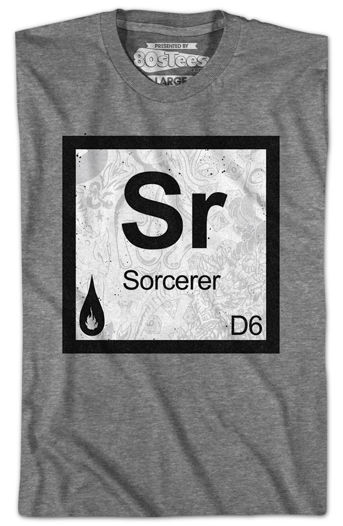 Sorcerer Element Symbol Dungeons & Dragons T-Shirt Hoodie, Sweatshirt | CiraTrend.com (Image 2)
