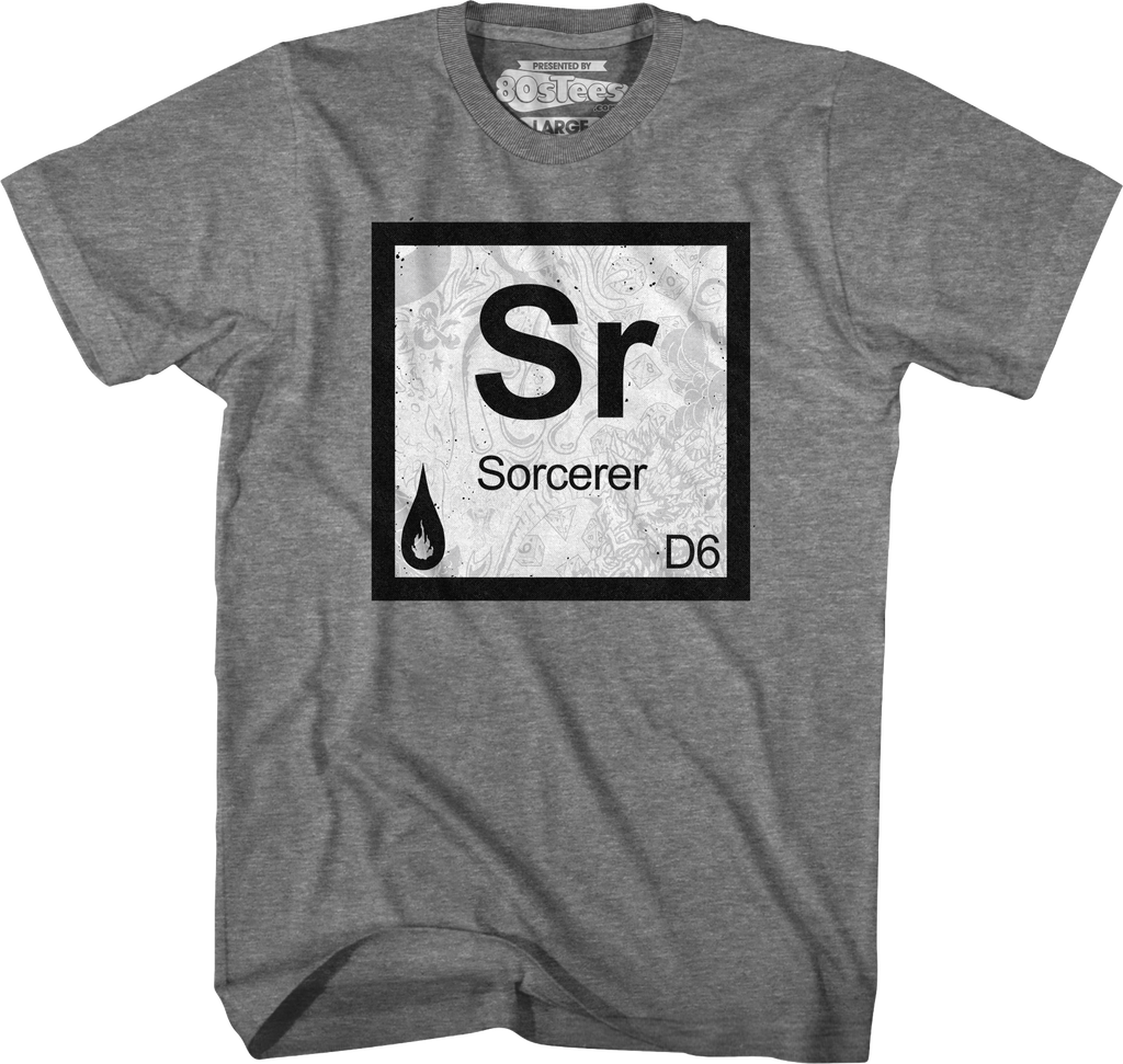 Sorcerer Element Symbol Dungeons & Dragons T-Shirt Hoodie, Sweatshirt | CiraTrend.com (Image 1)
