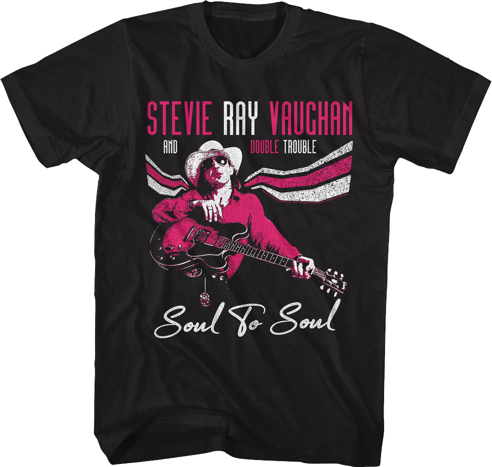 Soul To Soul Stevie Ray Vaughan And Double Trouble T-Shirt Hoodie, Sweatshirt | CiraTrend.com (Image 1)