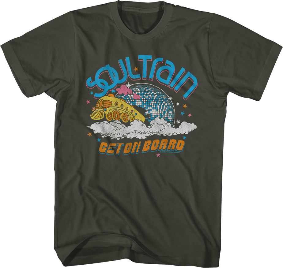 Get On Board Soul Train T-Shirt Hoodie, Sweatshirt | CiraTrend.com (Image 1)