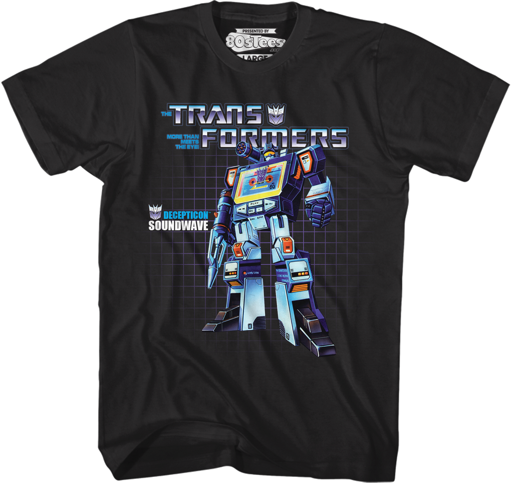 Soundwave Shirt Hoodie, Sweatshirt | CiraTrend.com (Image 1)