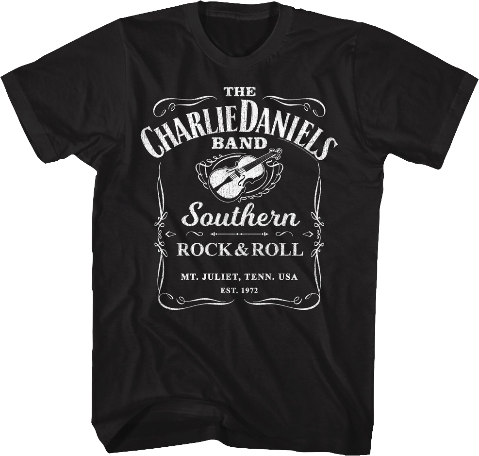 Southern Rock & Roll Charlie Daniels Band T-Shirt Hoodie, Sweatshirt | CiraTrend.com (Image 1)