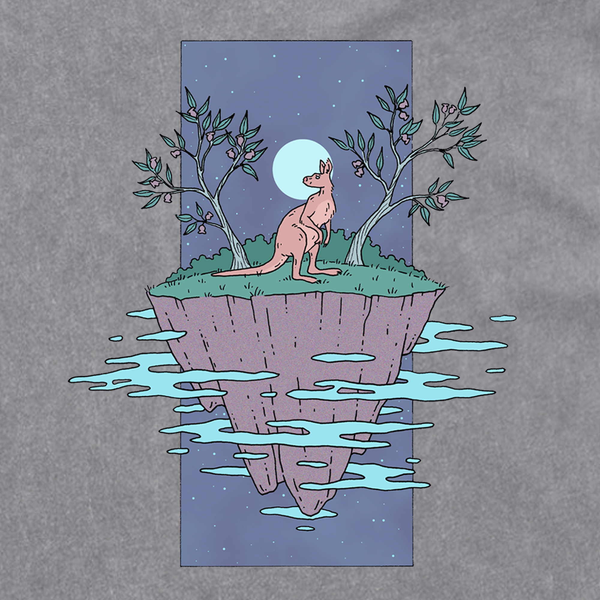 Space Kangaroo Tee Hoodie, Sweatshirt | CiraTrend.com (Image 2)