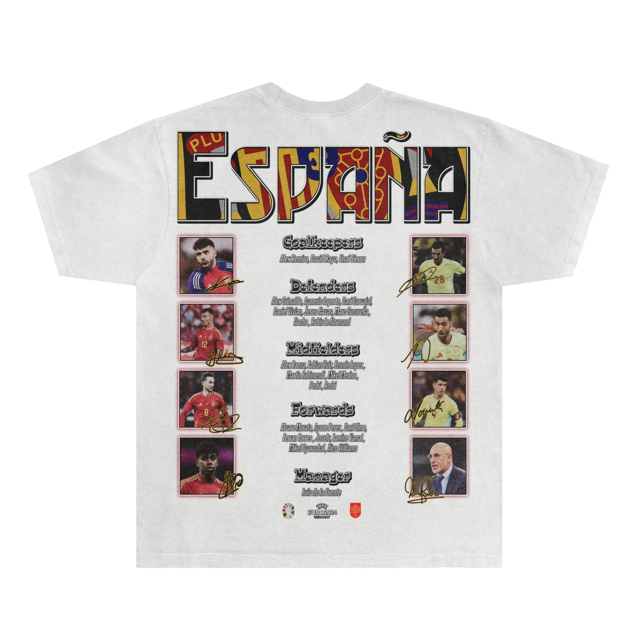 Spain Euro '24 Tee Hoodie, Sweatshirt | CiraTrend.com (Image 2)