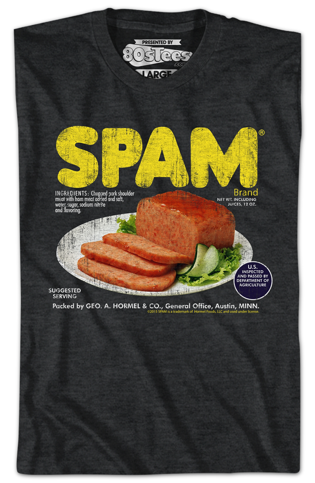 Ingredients Spam T-Shirt Hoodie, Sweatshirt | CiraTrend.com (Image 2)
