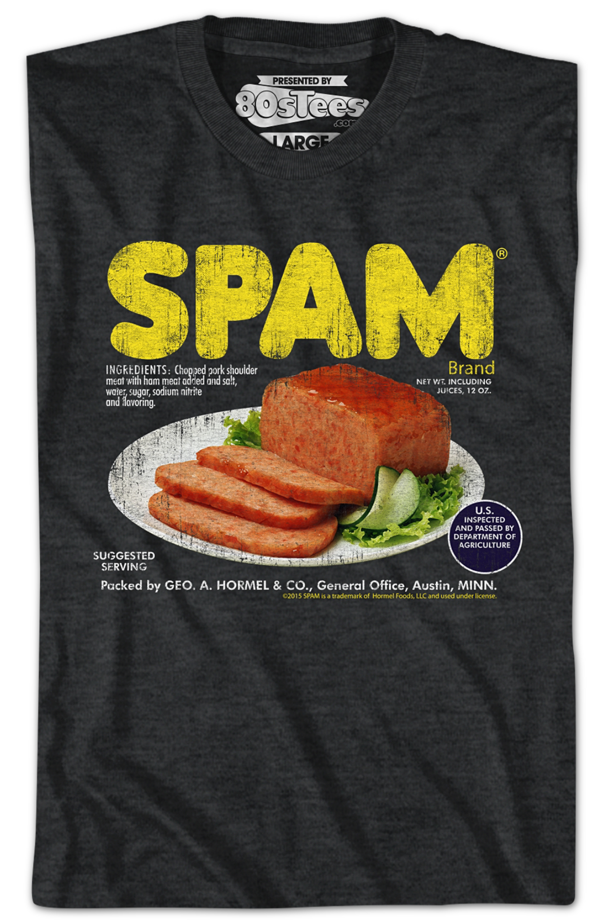 Ingredients Spam T-Shirt Hoodie, Sweatshirt | CiraTrend.com (Image 2)