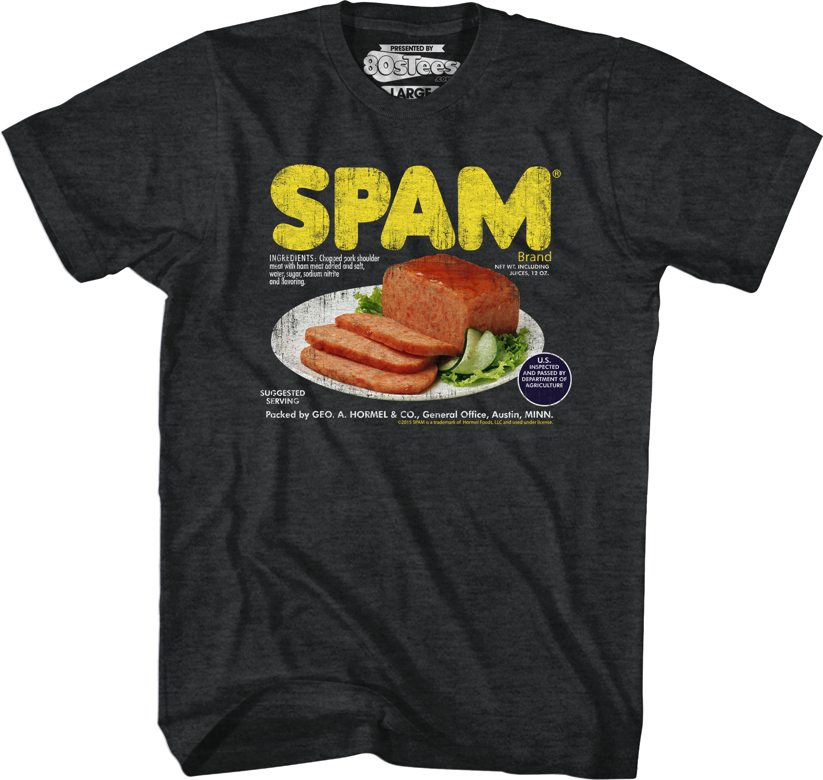 Ingredients Spam T-Shirt Hoodie, Sweatshirt | CiraTrend.com (Image 1)