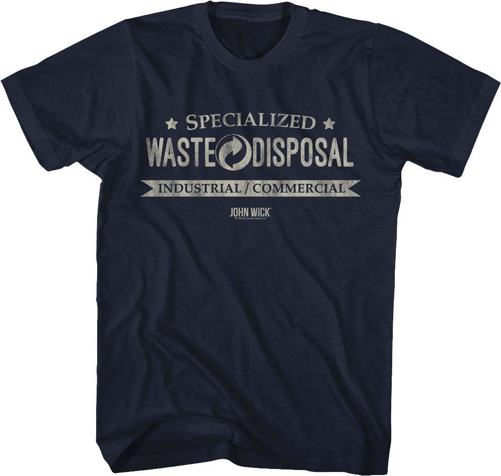 Specialized Waste Disposal John Wick T-Shirt Hoodie, Sweatshirt | CiraTrend.com (Image 1)