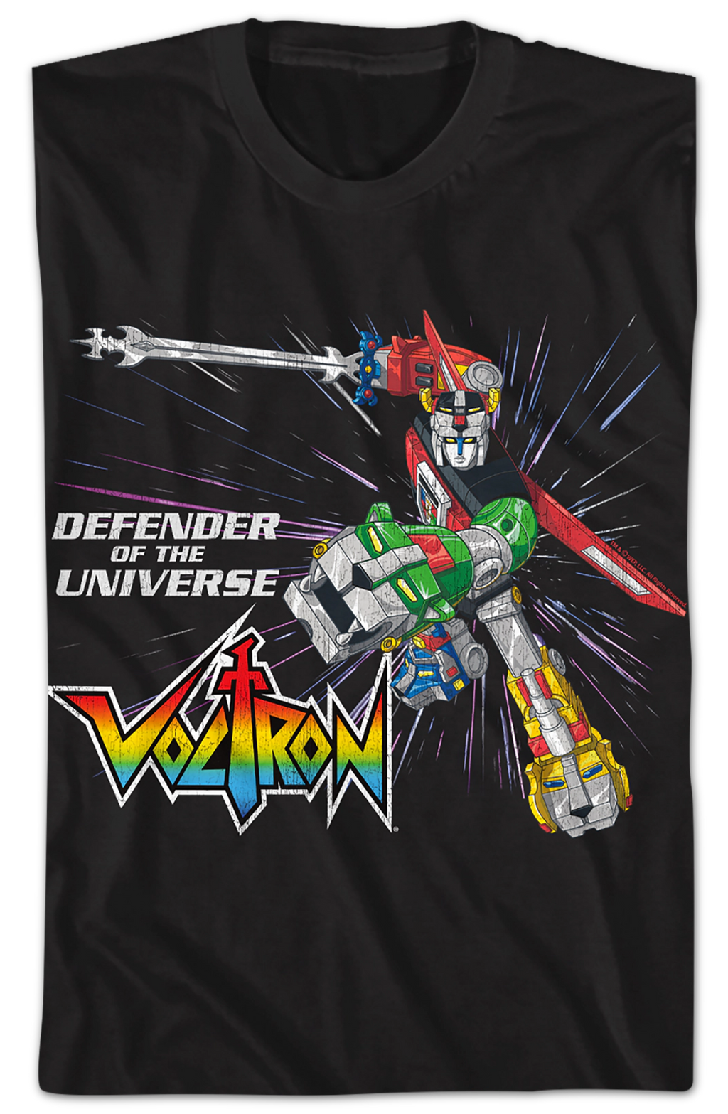 Speed of Light Voltron T-Shirt Hoodie, Sweatshirt | CiraTrend.com (Image 2)