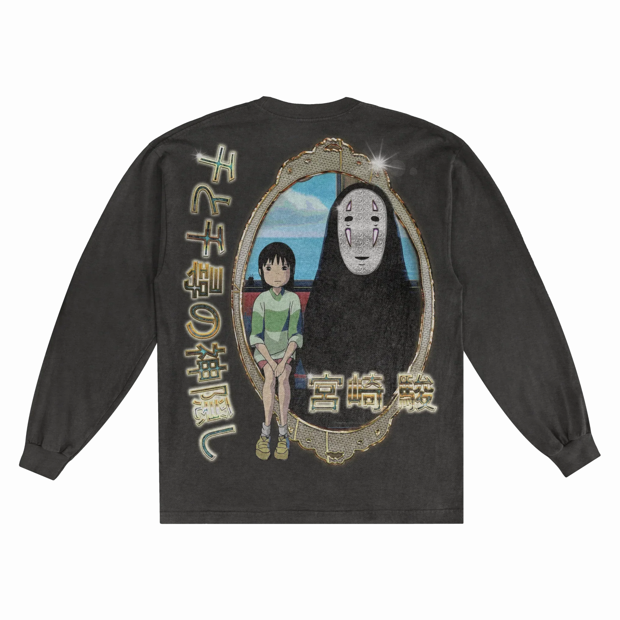Spirited Away Long Sleeved Tee Hoodie, Sweatshirt | CiraTrend.com (Image 2)
