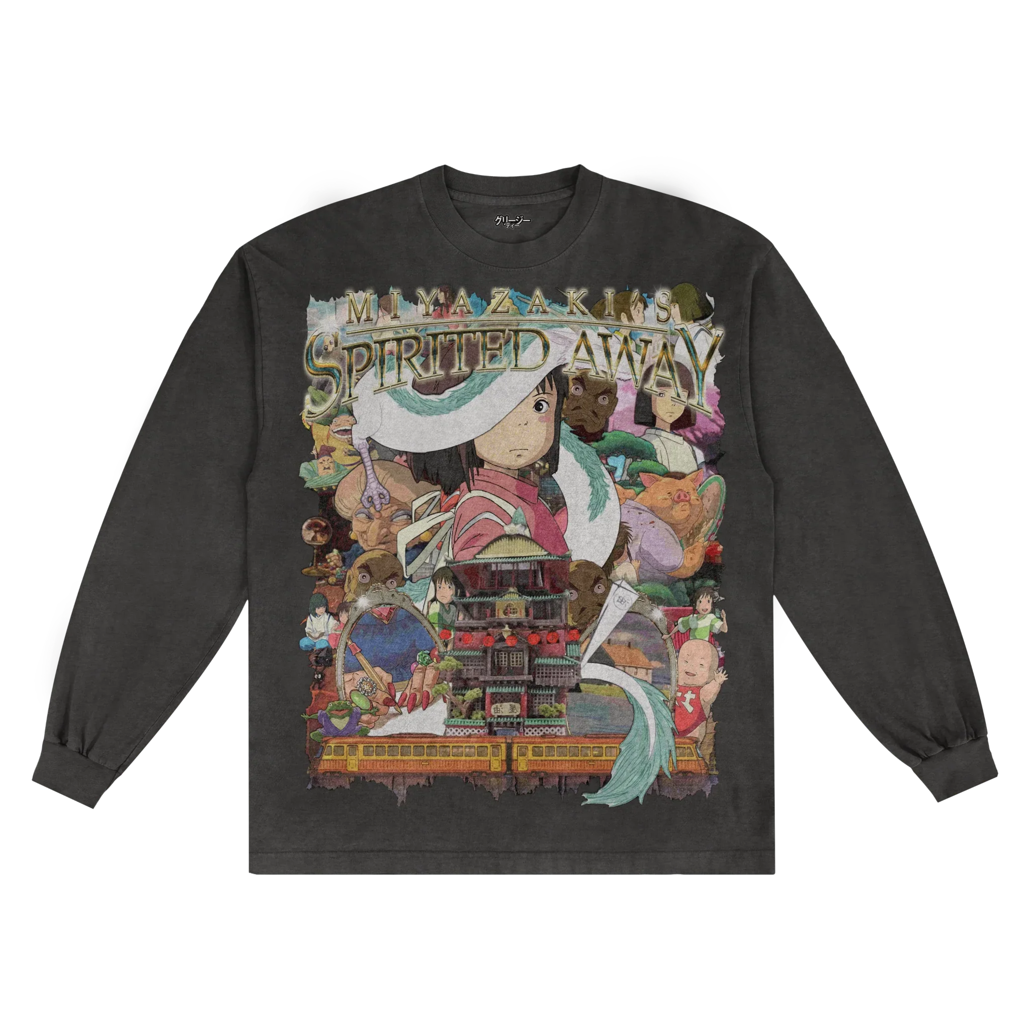 Spirited Away Long Sleeved Tee Hoodie, Sweatshirt | CiraTrend.com (Image 1)