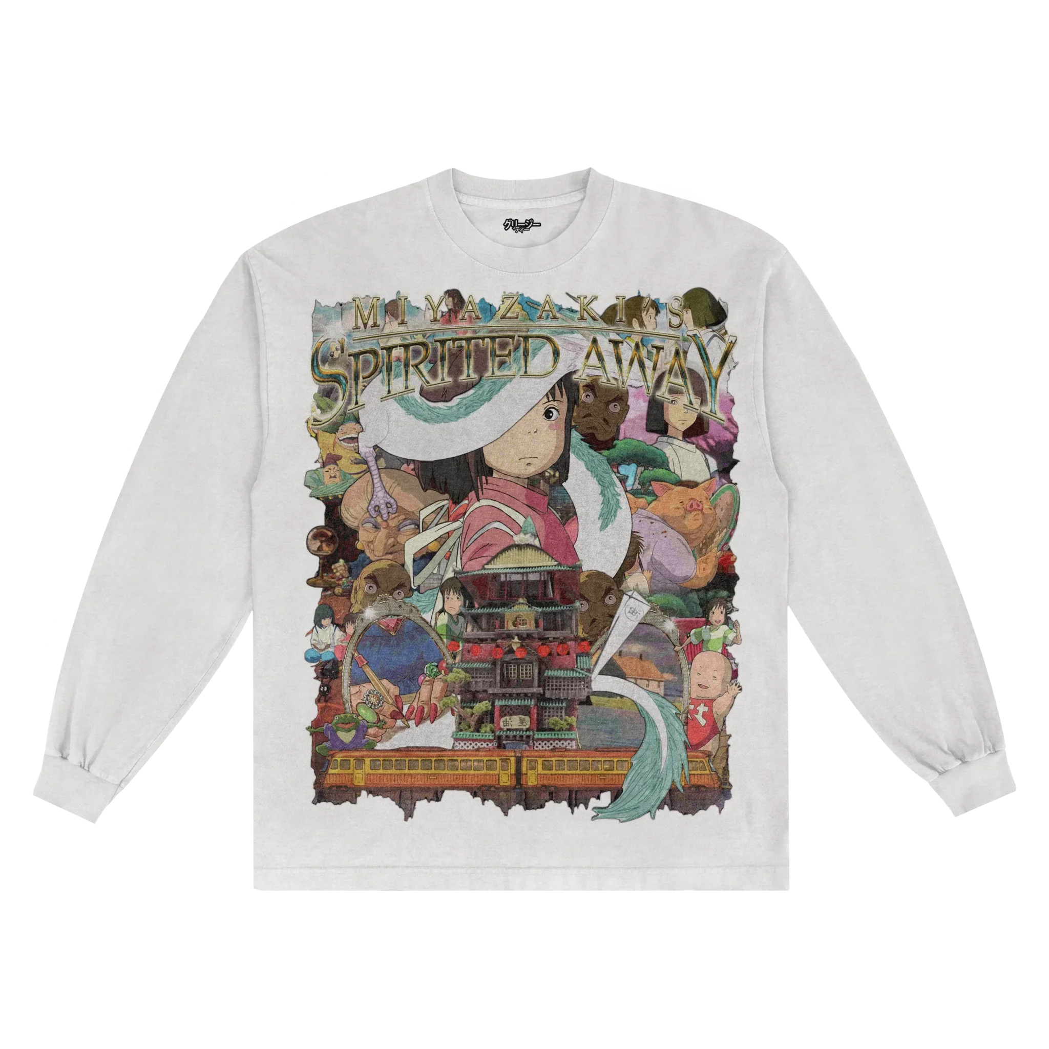 Spirited Away Long Sleeved Tee Hoodie, Sweatshirt | CiraTrend.com (Image 3)