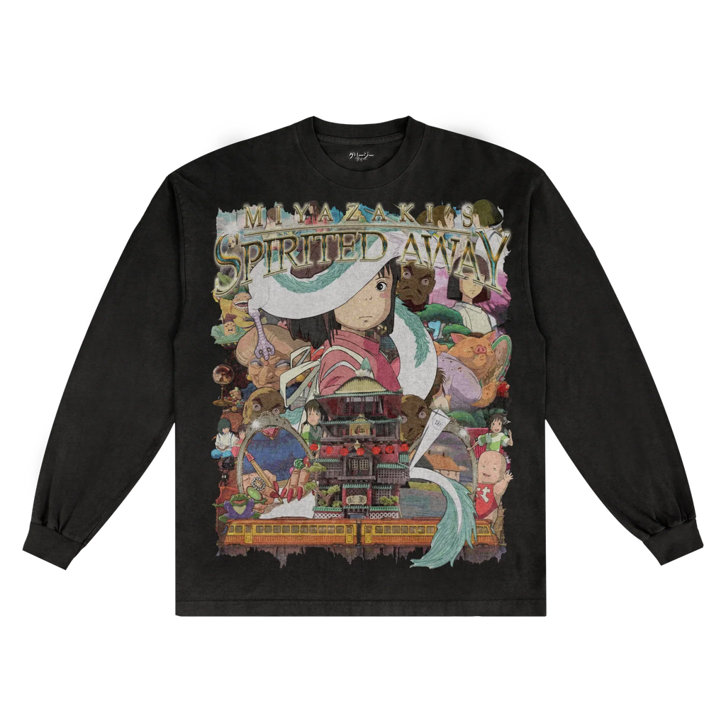 Spirited Away Long Sleeved Tee Hoodie, Sweatshirt | CiraTrend.com (Image 5)