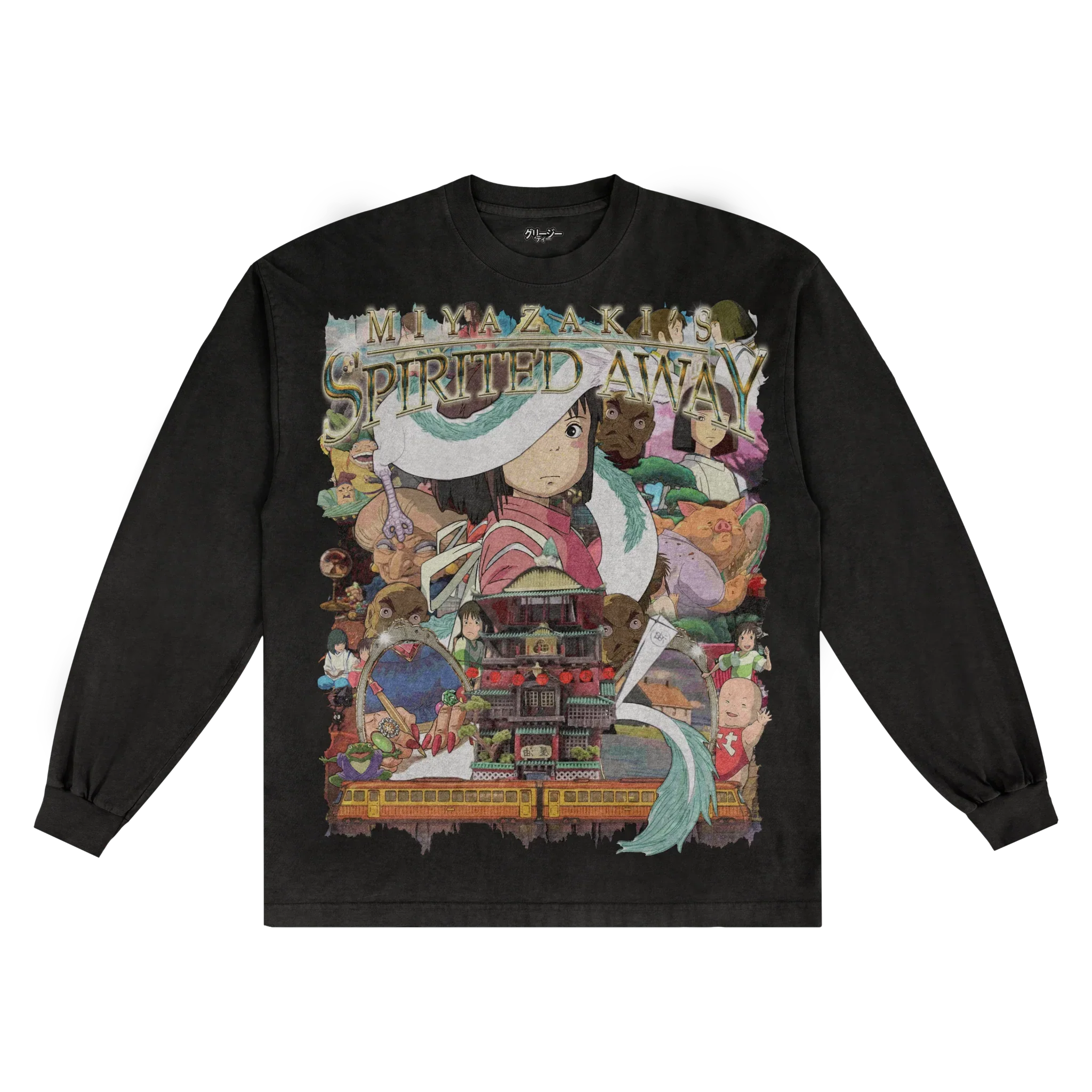 Spirited Away Long Sleeved Tee Hoodie, Sweatshirt | CiraTrend.com (Image 5)