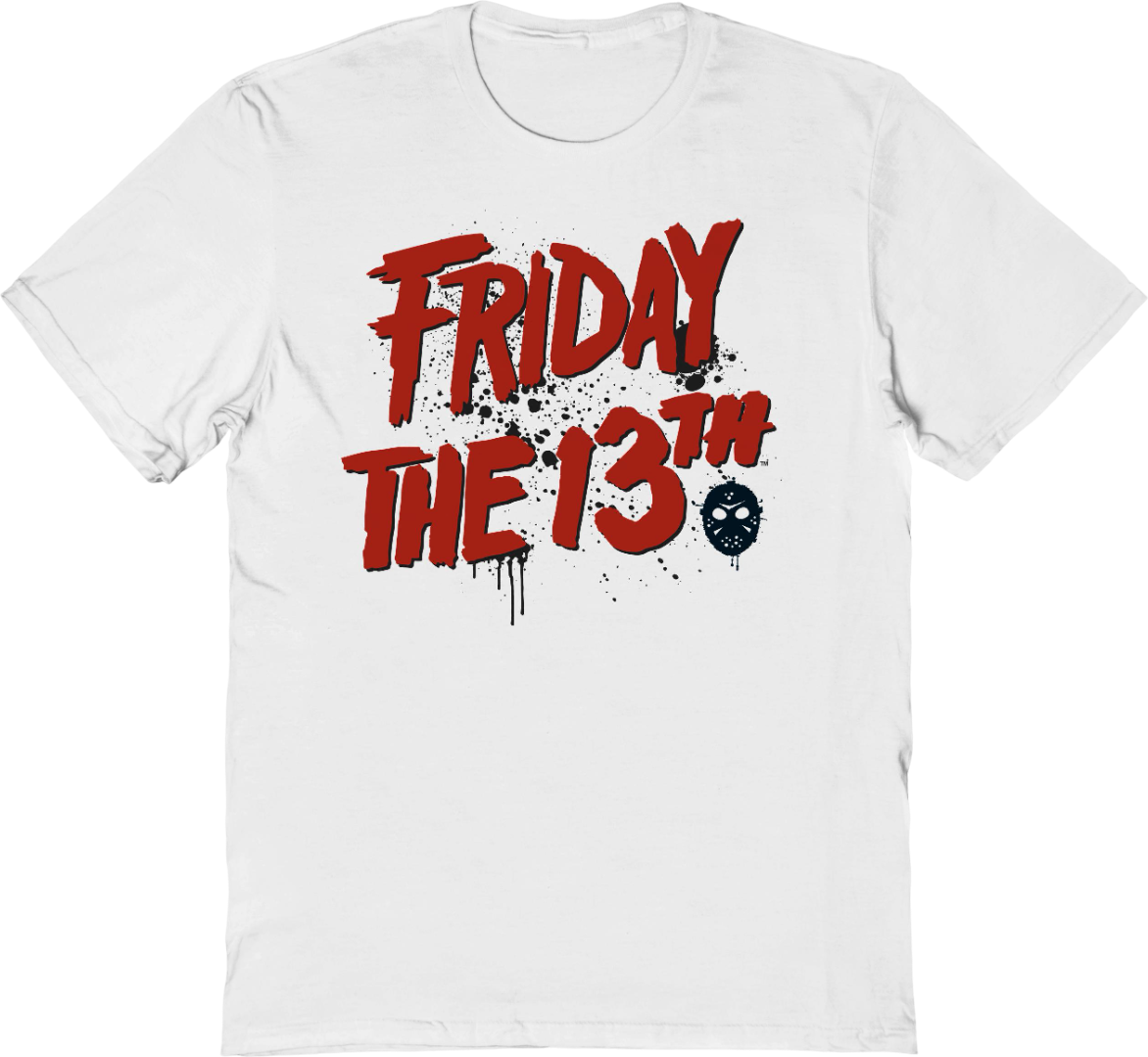 Splatter Logo Friday The 13th T-Shirt Hoodie, Sweatshirt | CiraTrend.com (Image 1)