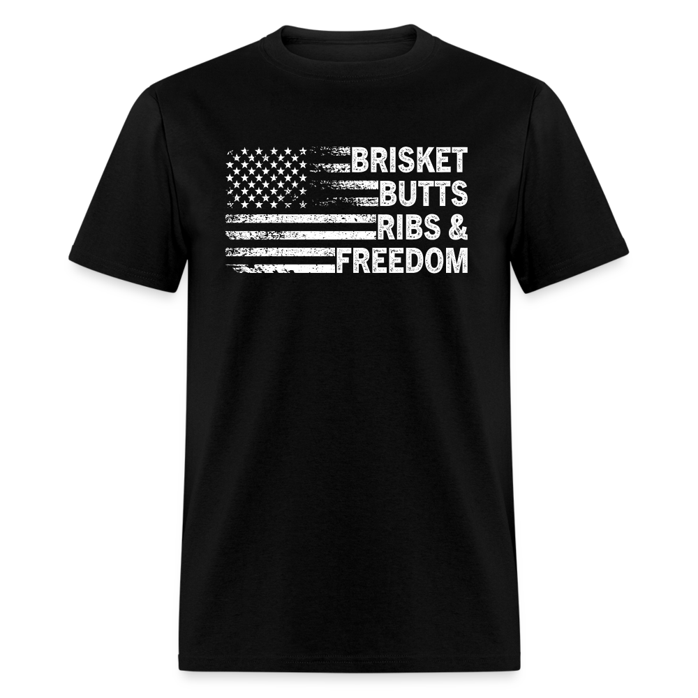 Brisket Butts Ribs & Freedom T-Shirt Hoodie, Sweatshirt | CiraTrend.com (Image 1)