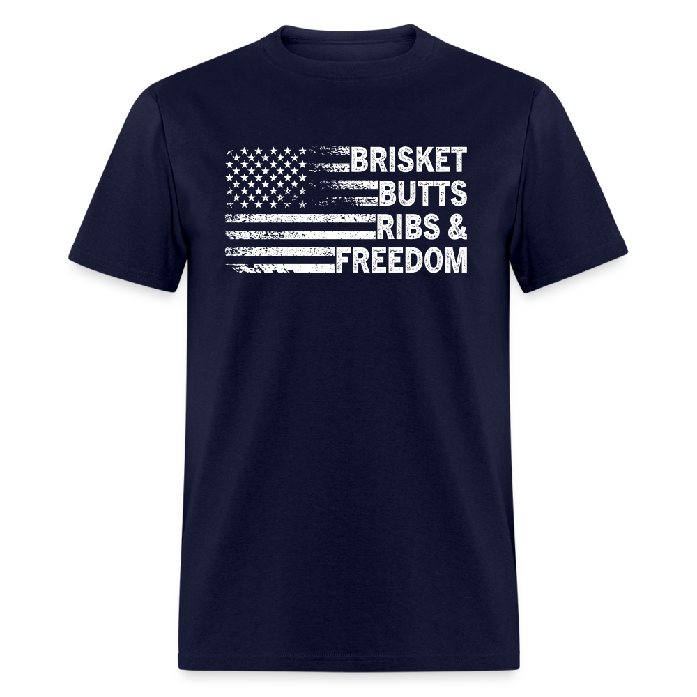 Brisket Butts Ribs & Freedom T-Shirt Hoodie, Sweatshirt | CiraTrend.com (Image 4)