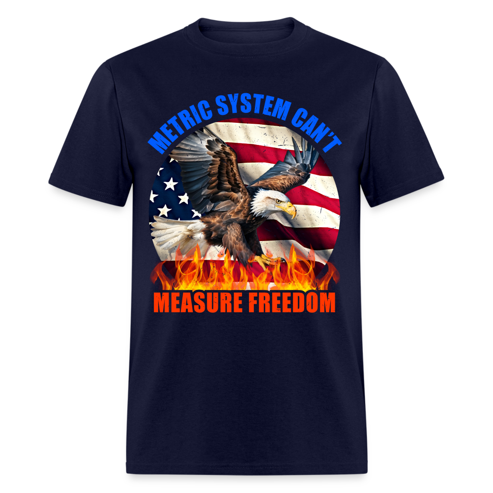 Metric System Can't Measure Freedom T Shirt Hoodie, Sweatshirt | CiraTrend.com (Image 3)
