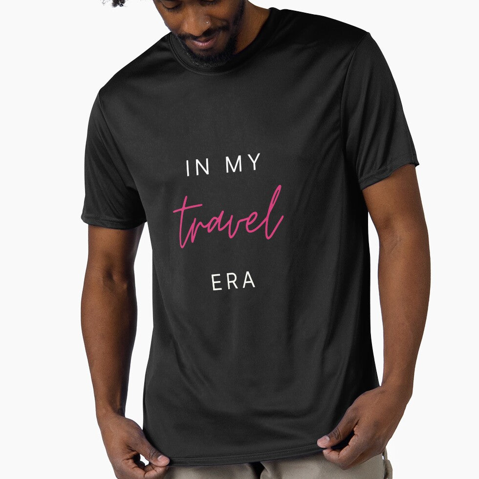 In My Travel Era – Travel Quote for Travel Lovers - pink by PiX by PE