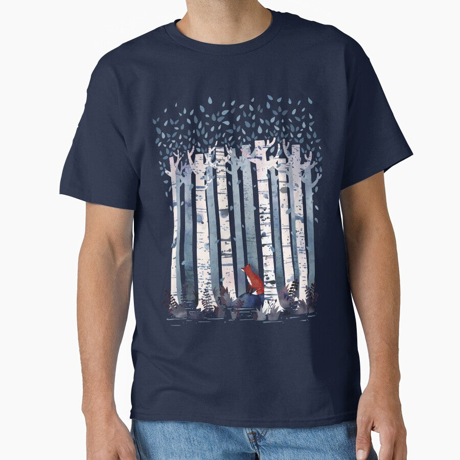The Birches (in Blue) by littleclyde