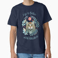 Life is Better with Whiskers Funny Cat by Sachie's Studio