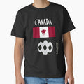 Despacito® Canada Flag Black White Ball Design Text by DespacitoBrand
