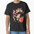 Cherry Blossom Koi Carp Fish Japanese Sakura by lotteheinze