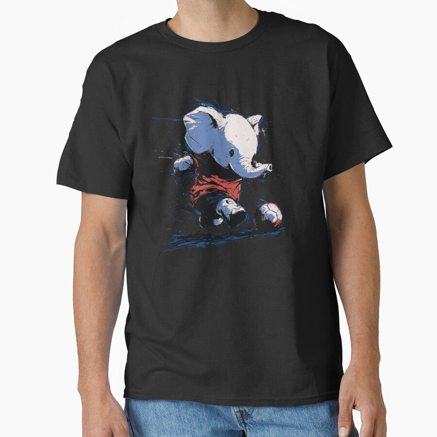 Playful Elephant playing Soccer by ClubVacay