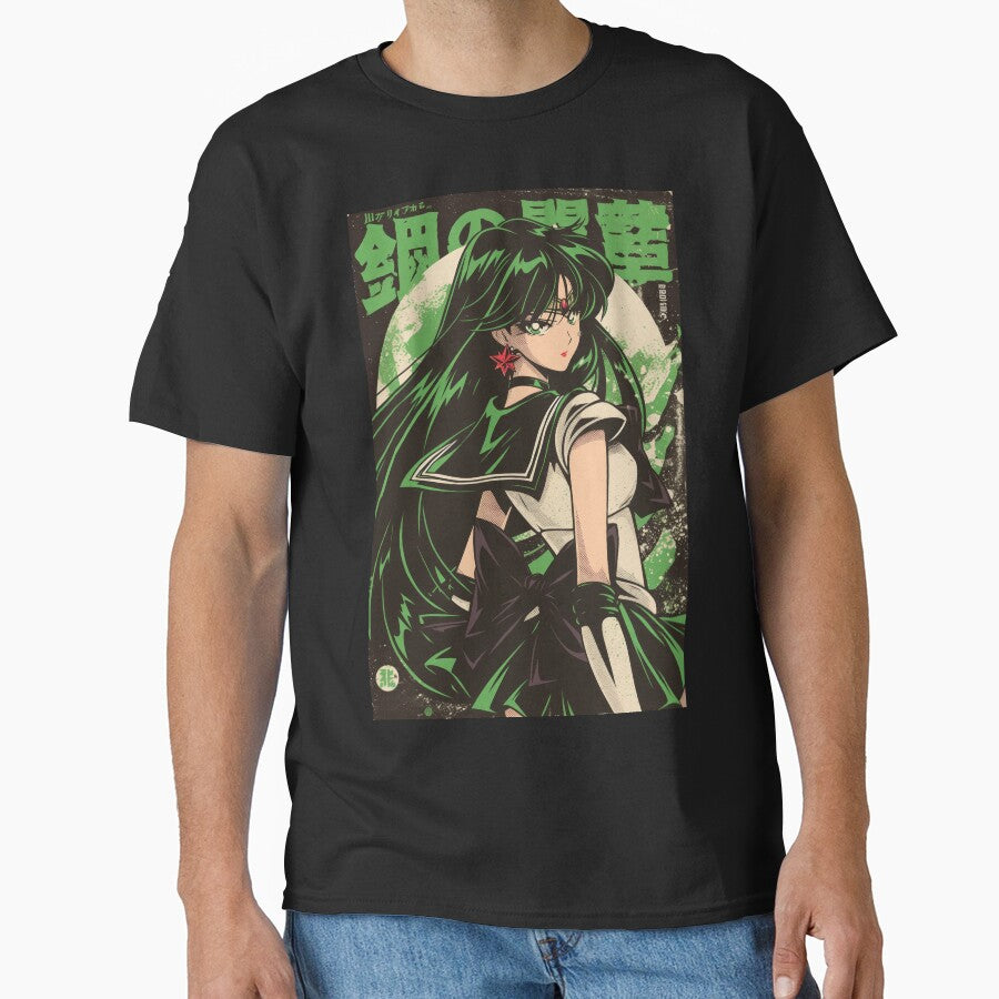 Sailor Pluto Acid Green by AnimeArsenalPrints