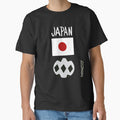 Despacito® Japan Flag Black White Ball Futbol Text by DespacitoBrand