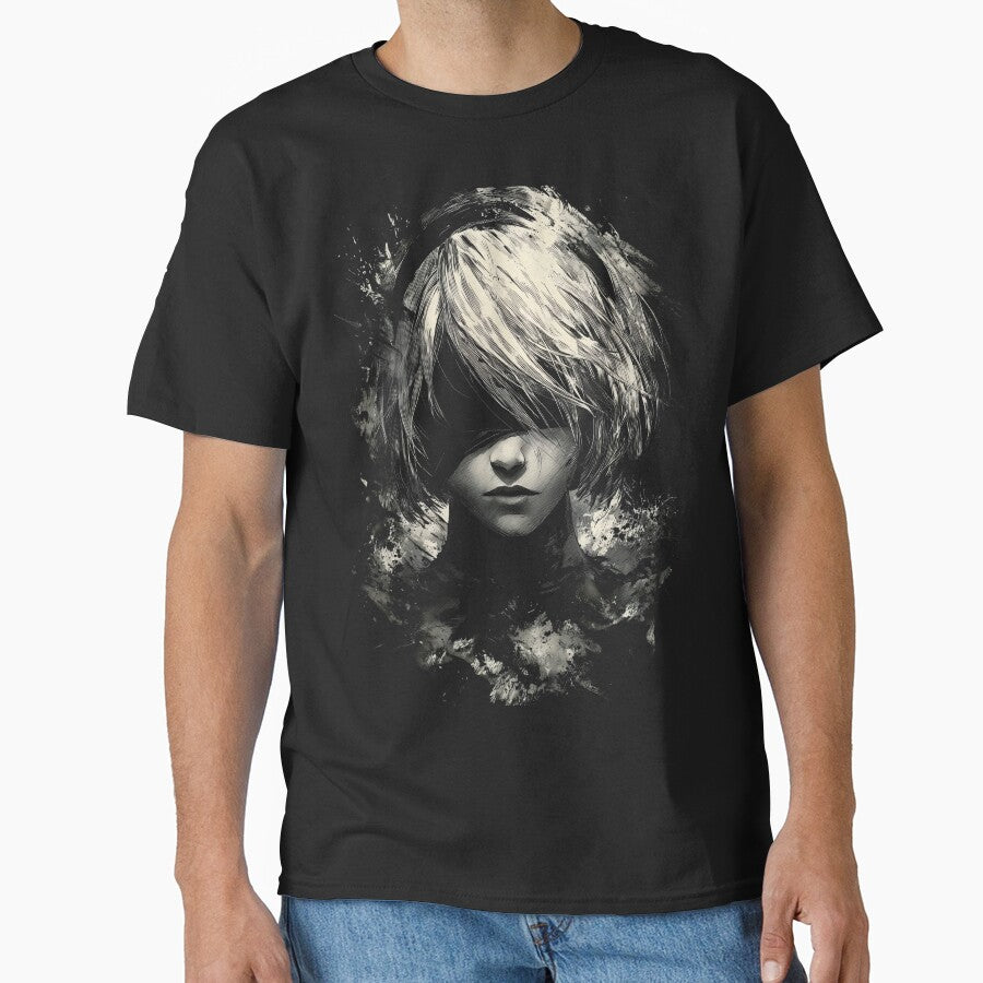 2B YoRHa No.2 Nier Automata Print design by Senpaiwaves