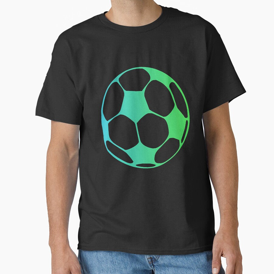 Fade Soccer Ball (Blue  Green) by kyndellku