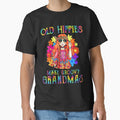 Womens Old Hippies Crazy Grandparents Make Groovy Grandmas by AntonetteSimo